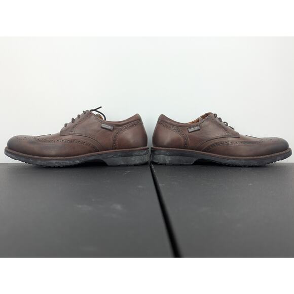 Pikolinos Brown Leather Wingtip Oxford Shoes Men’s 40 Lace-Up Comfort Timeless - Picture 7 of 10